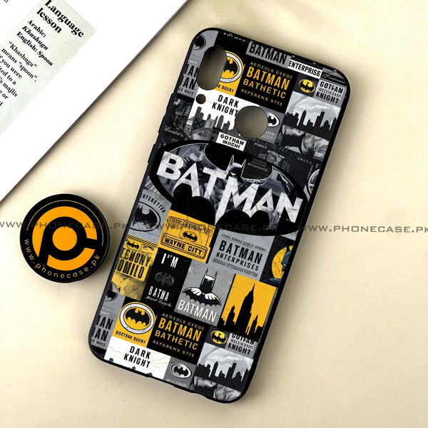 Huawei Nova 3 - The Gotham Collage - Premium Printed Glass soft Bumper Shock Proof Case