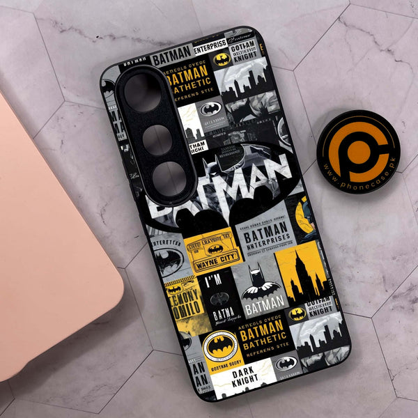 Vivo V50 Lite - The Gotham Collage - Premium Metal Printed soft Bumper shock Proof Case