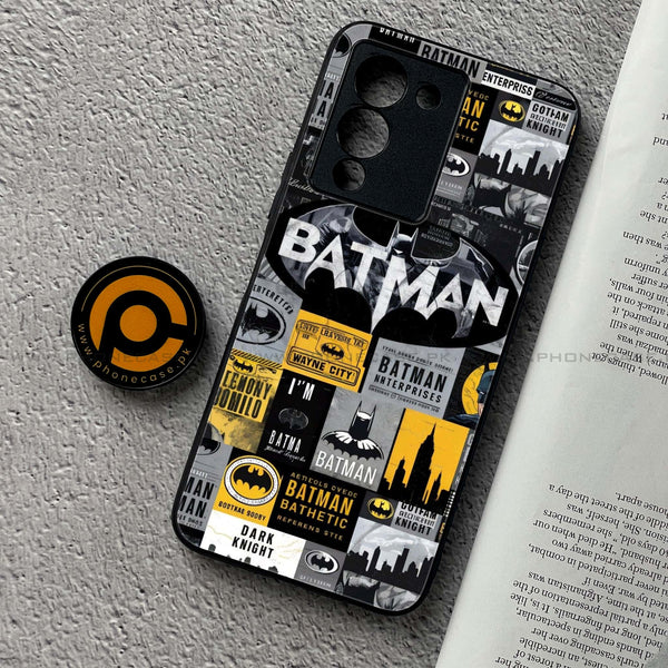 Infinix Note 12 G96 - The Gotham Collage - Premium Printed Glass soft Bumper Shock Proof Case