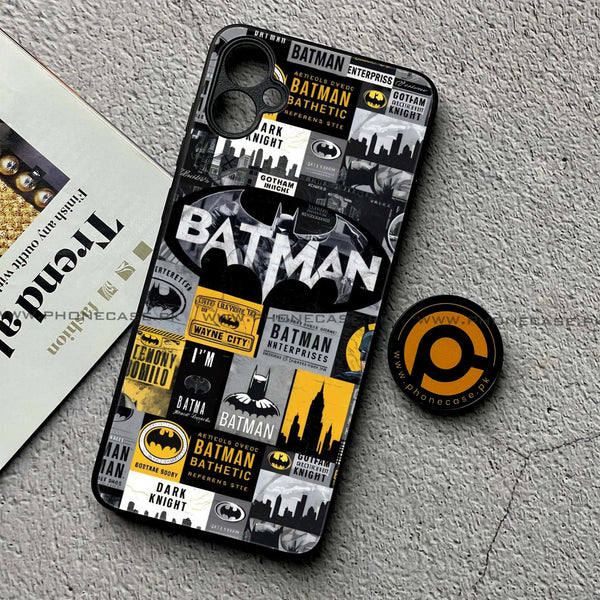 Samsung Galaxy A05 - The Gotham Collage - Premium Printed Glass soft Bumper Shock Proof Case