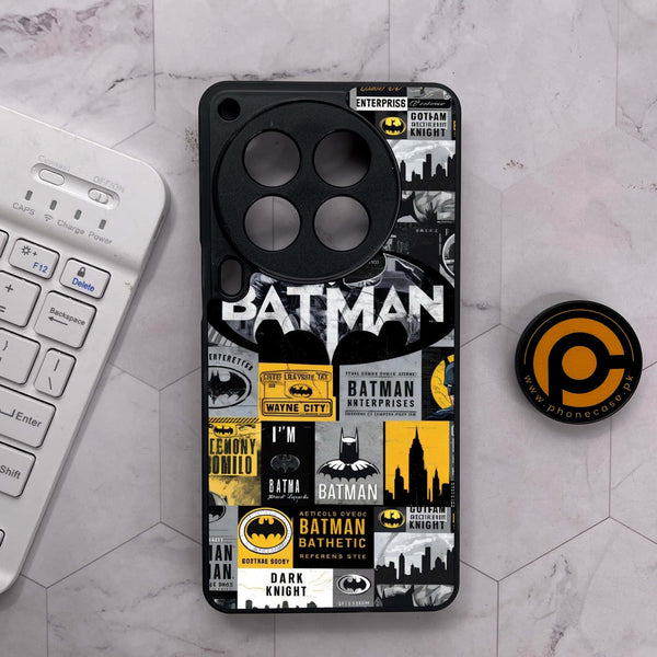 Tecno Camon 30 Premier - The Gotham Collage - Premium Metal Printed soft Bumper shock Proof Case