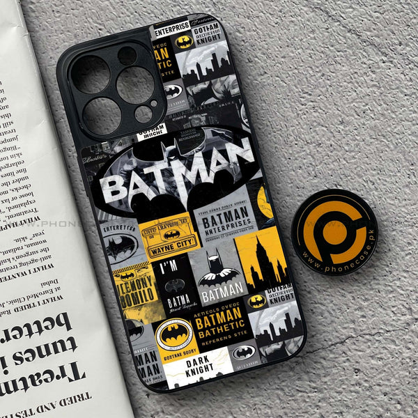 iPhone 15 Pro Max - The Gotham Collage - Premium Metal Printed soft Bumper shock Proof Case