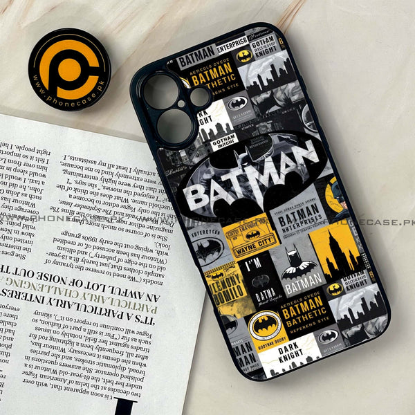 iPhone 16 Plus - The Gotham Collage - Premium Printed Glass soft Bumper shock Proof Case