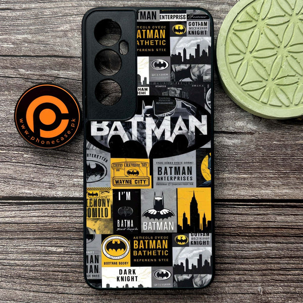 Realme C65  - The Gotham Collage - Premium Metal Printed soft Bumper shock Proof Case