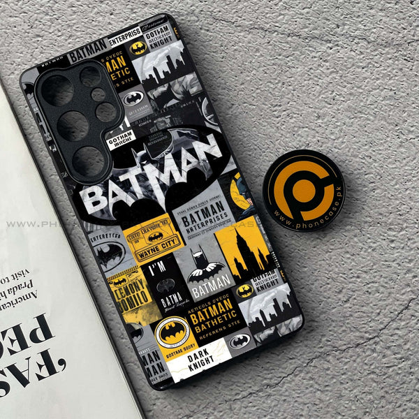 Samsung Galaxy S25 Ultra - The Gotham Collage - Premium Metal Printed soft Bumper shock Proof Case CS-40275