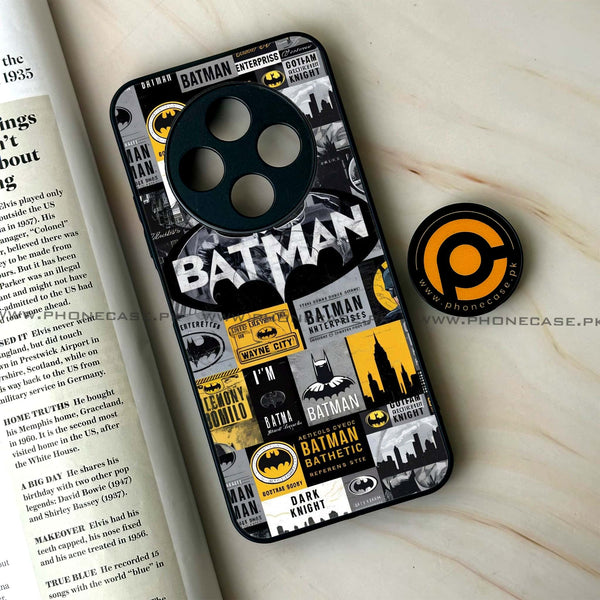 Tecno Spark 30 - The Gotham Collage - Premium Printed Glass soft Bumper Shock Proof Case CS-42525