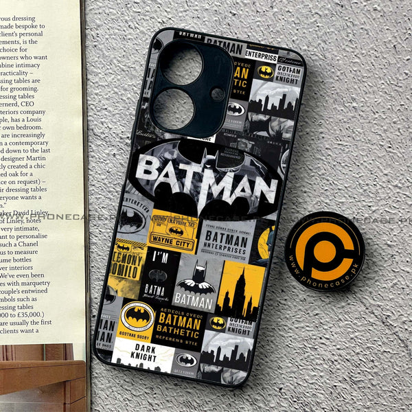 Realme Note 60 - The Gotham Collage - Premium Printed Metal Soft Case