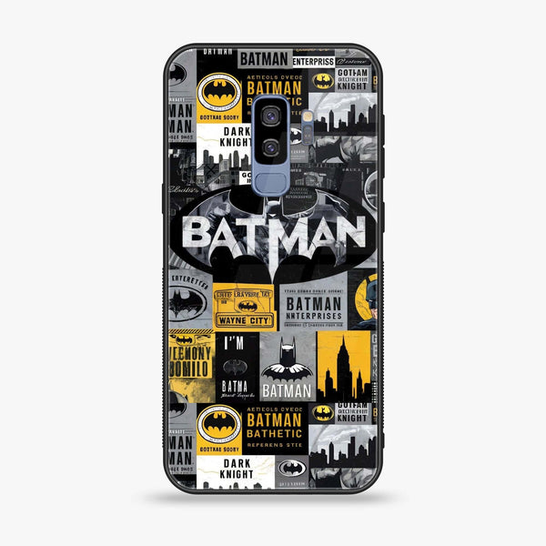 Samsung Galaxy S9 Plus - The Gotham Collage - Premium Printed Glass soft Bumper Shock Proof Case