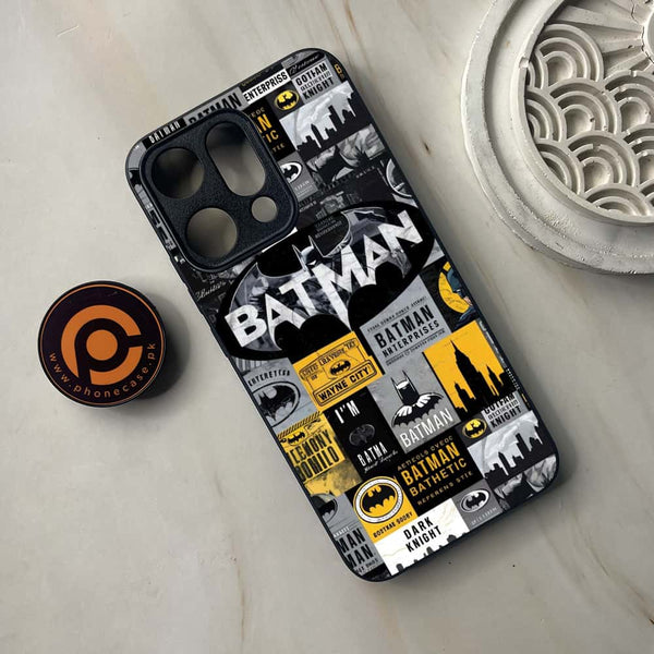Oppo Reno 14 5G - The Gotham Collage - Premium Metal Printed soft Bumper shock Proof Case