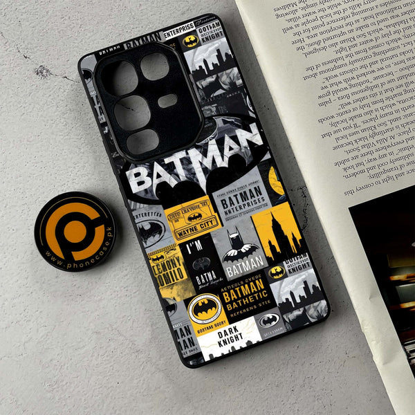 Infinix Note 50 Pro Plus - The Gotham Collage - Premium Metal Printed Soft Bumper Shockproof Case