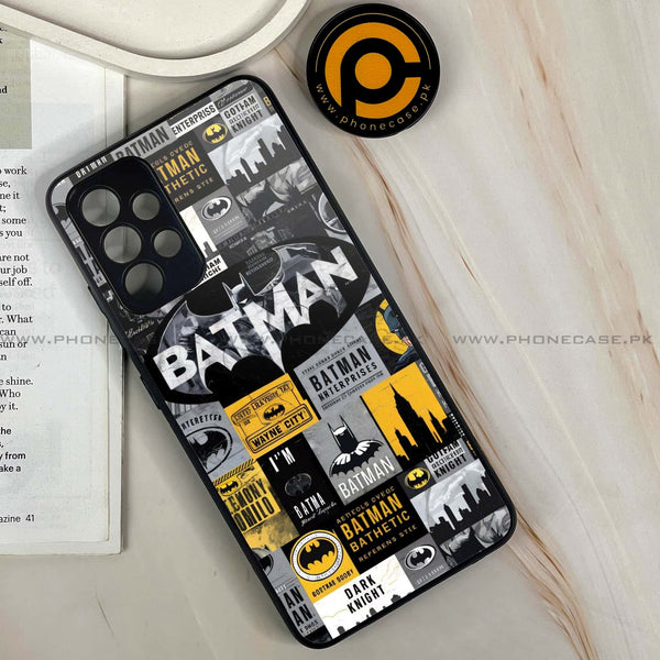Samsung Galaxy A32 - The Gotham Collage - Premium Printed Glass soft Bumper shock Proof Case CS-47792