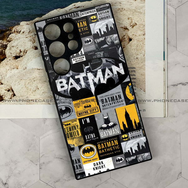 Samsung Galaxy S23 Ultra - The Gotham Collage - Premium Metal Printed soft Bumper shock Proof Case