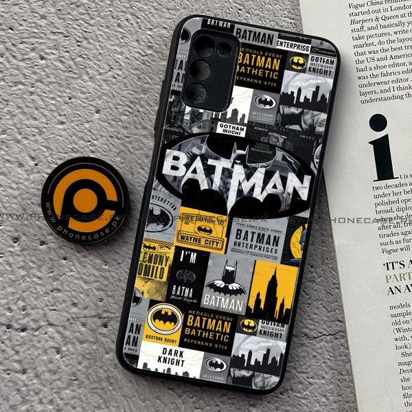 Samsung Galaxy A03s -   The Gotham Collage  - Premium Printed Metal soft Bumper shock Proof Case