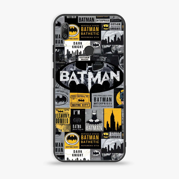 Huawei Y7 Prime (2019) - The Gotham Collage - Premium Printed Glass soft Bumper shock Proof Case