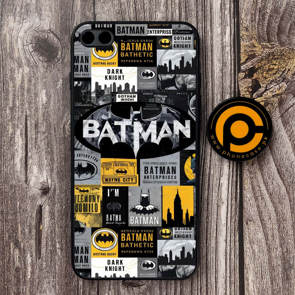 iPhone 7 Plus - The Gotham Collage - Premium Metal Printed soft Bumper shock Proof Case