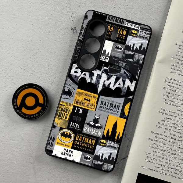 Tecno Camon 40 - The Gotham Collage - Premium Metal Printed Soft Bumper Shockproof Case