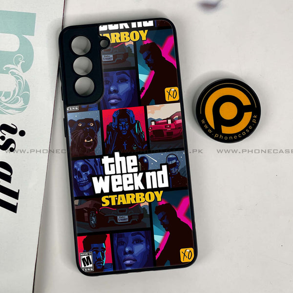 Samsung Galaxy S21 -  The Weeknd Star Boy - Premium Printed Glass Case CS-18328