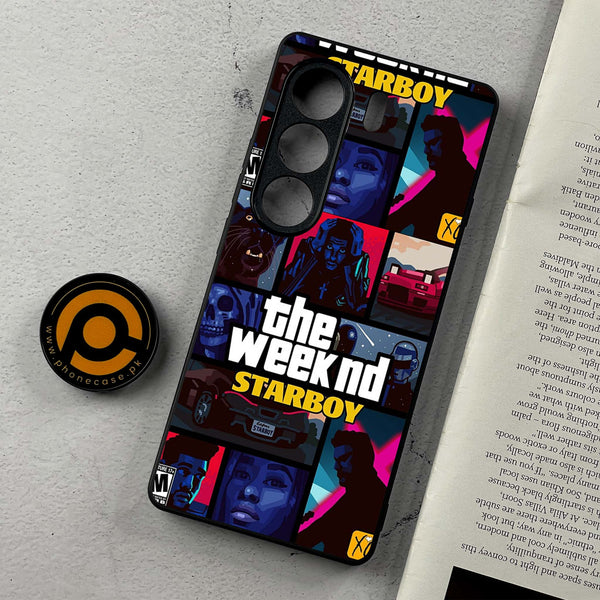 Tecno Camon 40 - The Weeknd Star Boy - Premium Metal Printed Soft Bumper Shockproof Case