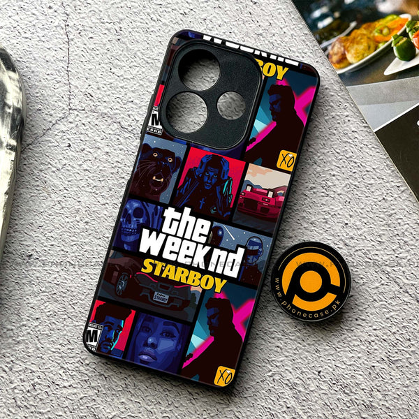Oppo A5 Pro  - The Weeknd Star Boy - Premium Printed Metal soft Bumper shock Proof Case