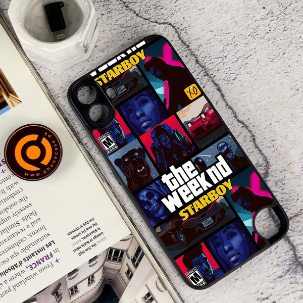 Nothing CMF Phone 1 - The Weeknd Star Boy - Premium Metal Printed soft Bumper Shock Proof Case