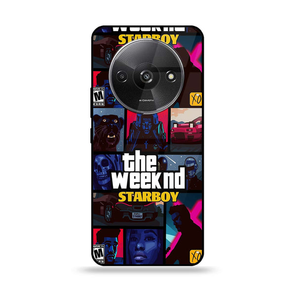 Xiaomi Redmi A3 - The Weeknd Star Boy -  Premium Printed Metal soft Bumper shock Proof Case