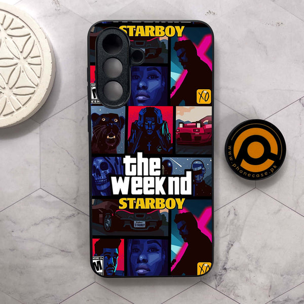 Samsung Galaxy A26 5G - The Weeknd Star Boy - Premium Metal Printed soft Bumper shock Proof Case