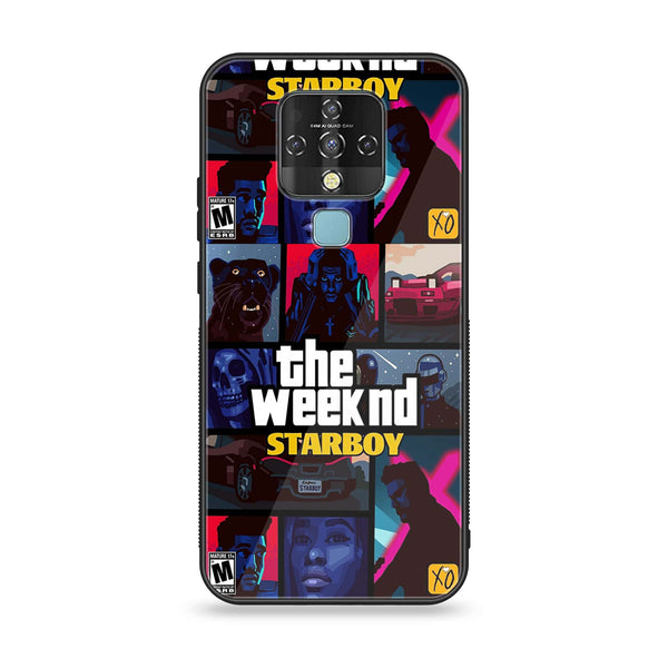 Tecno Camon 16 - The Weeknd Star Boy - Premium Printed Glass Case