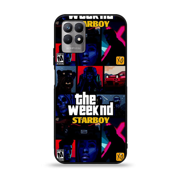 Realme Narzo 50 - The Weeknd Star Boy - Premium Printed Glass soft Bumper shock Proof Case