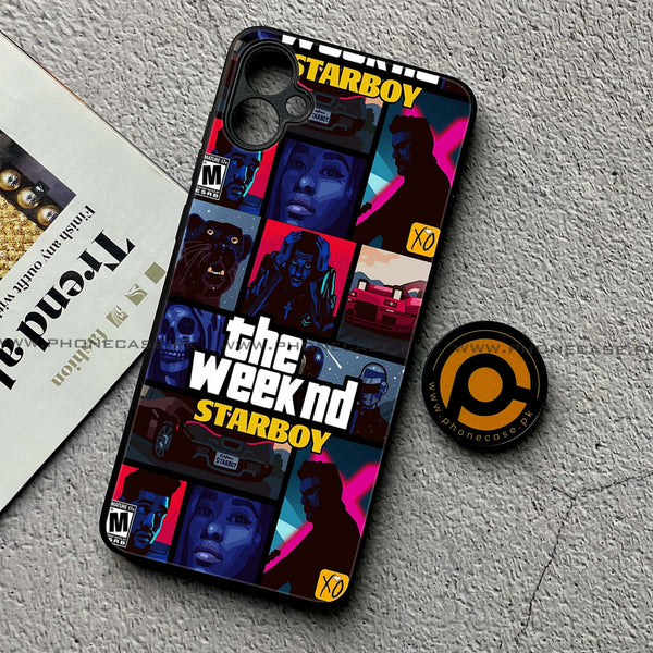 Samsung Galaxy A05 - The Weeknd Star Boy - Premium Metal Printed soft Bumper shock Proof Case
