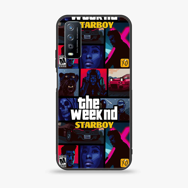 Vivo Y11s - The Weeknd Star Boy -  Premium Printed Metal soft Bumper shock Proof Case