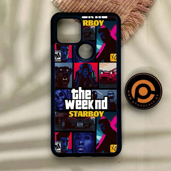 Google Pixel 4a 5G - The Weeknd Star Boy - Premium Metal Printed Soft Bumper Shock Proof Case