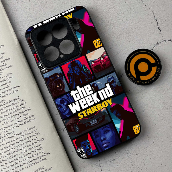Xiaomi 15 - The Weeknd Star Boy - Premium Metal Printed soft Bumper Shock Proof Case