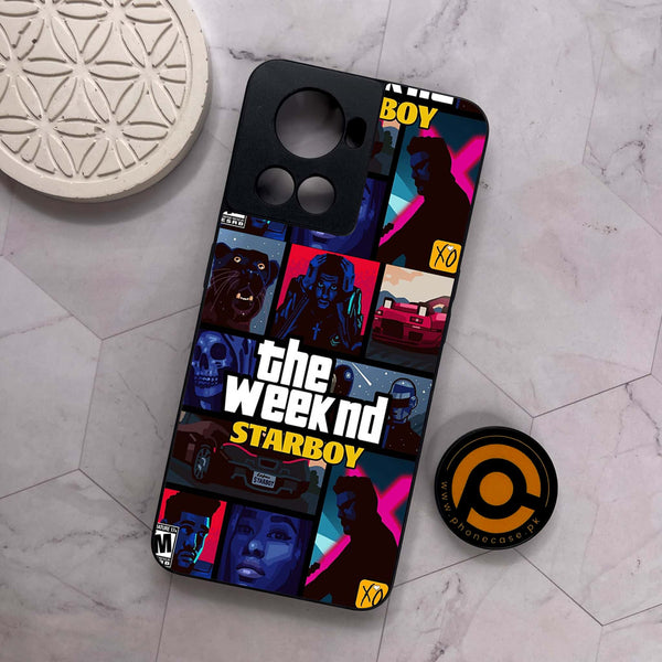 OnePlus 10R -  The Weeknd Star Boy - Premium Metal Printed soft Bumper shock Proof Case