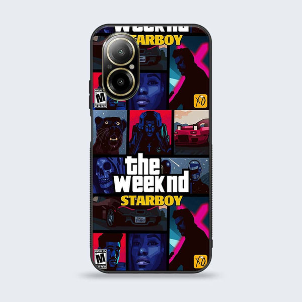 Realme C67 - The Weeknd Star Boy -  Premium Printed Metal soft Bumper shock Proof Case