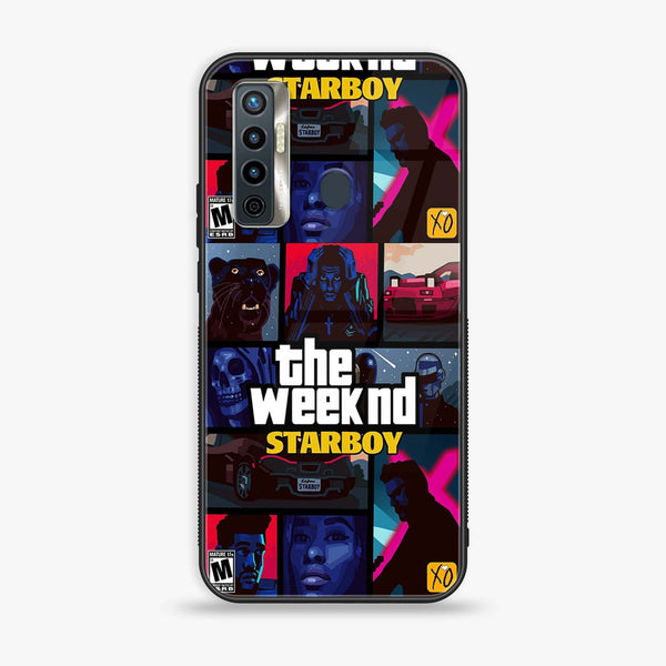 Tecno Camon 17 - The Weeknd Star Boy - Premium Printed Glass Case