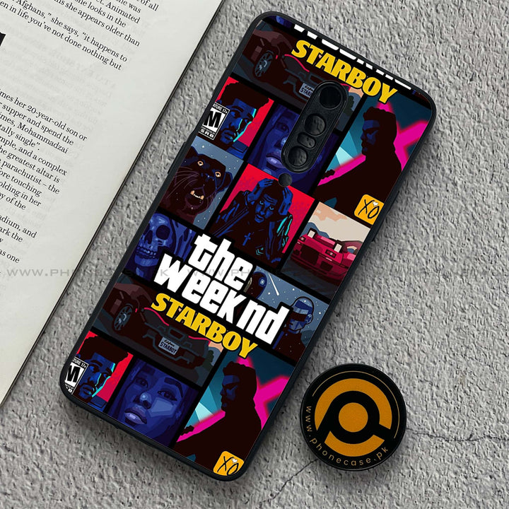OnePlus 7 Pro - The Weeknd Star Boy - Premium Metal Printed soft Bumper Shock Proof Case CS-46941