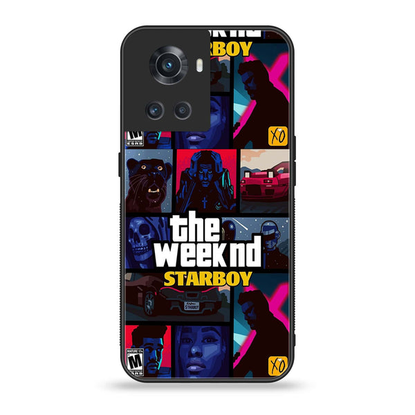 ONEPLUS ACE 5G - The Weeknd Star Boy -  Premium Printed Metal soft Bumper shock Proof Case