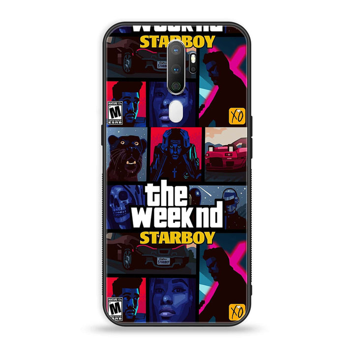 Oppo A5 2020/ A9 2020  - The Weeknd Star Boy -  Premium Printed Metal soft Bumper shock Proof Case  CS-36289