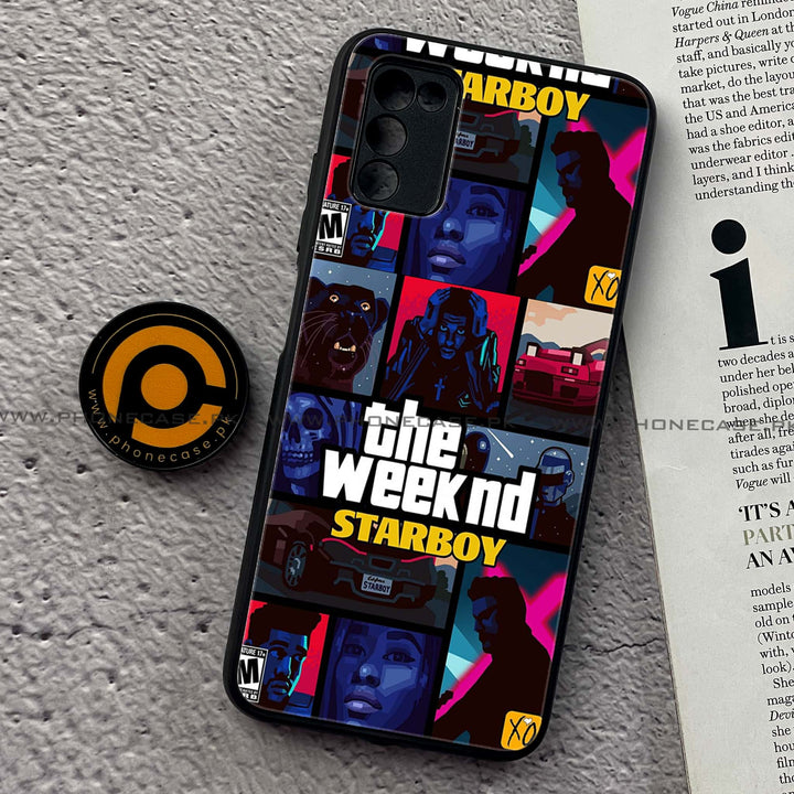 Samsung Galaxy A03s - The Weeknd Star Boy  - Premium Printed Metal soft Bumper shock Proof Case