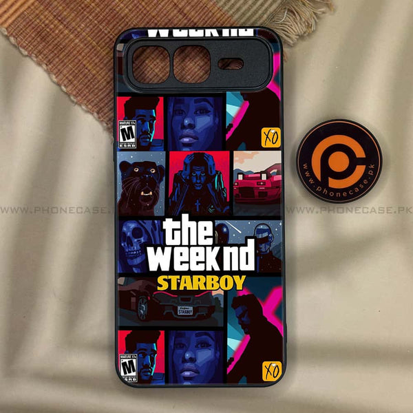 Infinix Smart 10 Plus - The Weeknd Star Boy - Premium Metal Printed soft Bumper shock Proof Case