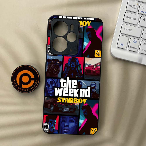Realme 14T 5G - The Weeknd Star Boy - Premium Metal Printed soft Bumper Shock Proof Case