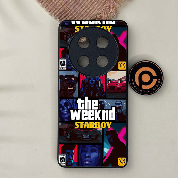 Honor X9c 5G - The Weeknd Star Boy - Premium Metal Printed soft Bumper shock Proof Case