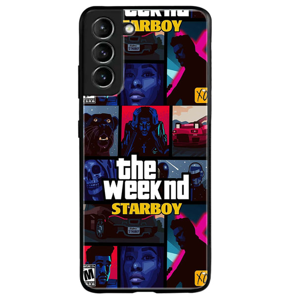Samsung Galaxy S21 -  The Weeknd Star Boy - Premium Printed Glass Case