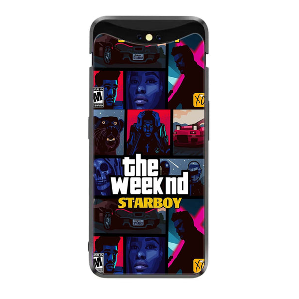Oppo Find X - The Weeknd Star Boy -  Premium Printed Metal soft Bumper shock Proof Case