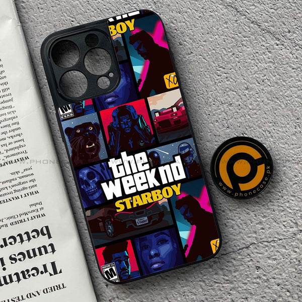 iPhone 15 Pro - The Weeknd Star Boy - Premium Metal Printed soft Bumper shock Proof Case