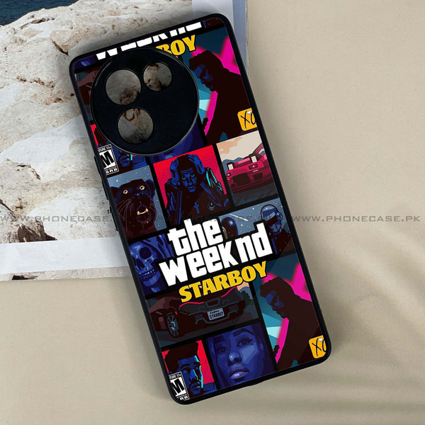 Vivo V30E - The Weeknd Star Boy -  Premium Printed Metal soft Bumper shock Proof Case