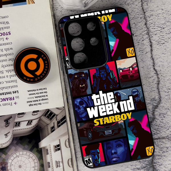 Vivo Y29 4G - The Weeknd Star Boy - Premium Metal Printed soft Bumper Shock Proof Case