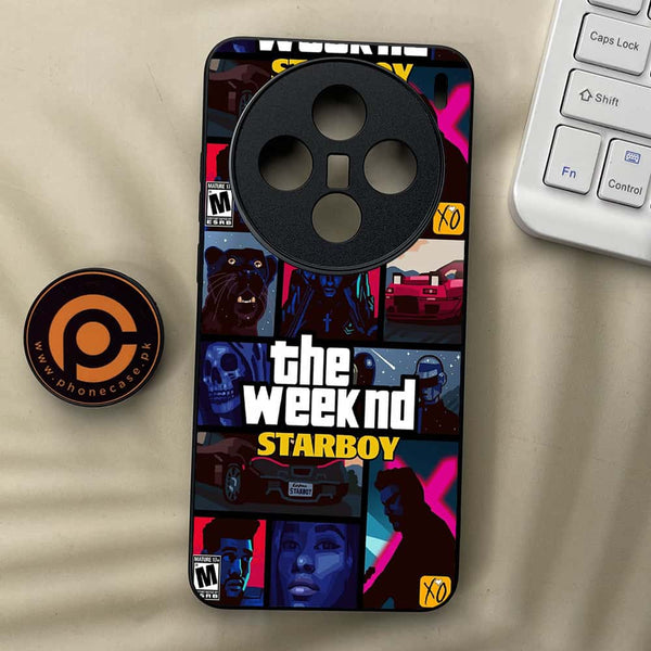 Vivo X200 - The Weeknd Star Boy - Premium Metal  Printed soft Bumper shock Proof Case