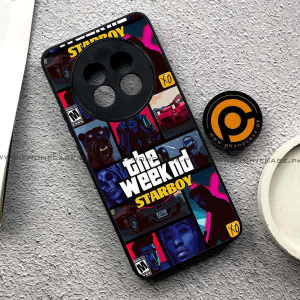 Realme 13 Pro Plus -  The Weeknd Star Boy  - Premium Printed Metal soft Bumper shock Proof Case