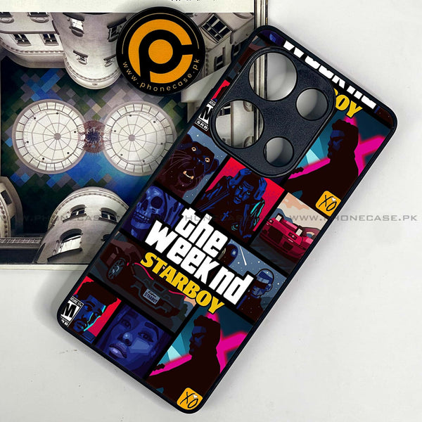 Redmi Note 13 Pro 4G - The Weeknd Star Boy - Premium Metal Printed soft Bumper shock Proof Case